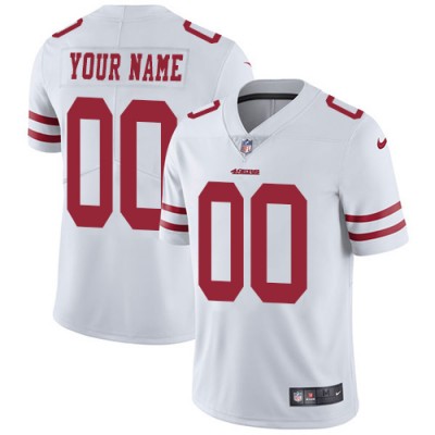 Nike San Francisco 49ers Customized White Stitched Vapor Untouchable Limited Youth NFL Jersey